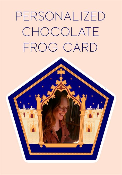 Chocolate Frog Cards Customize